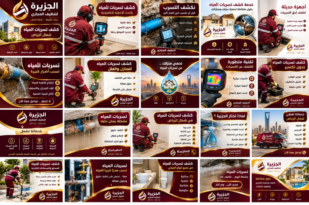 شركة كشف تسربات المياه شمال الرياض